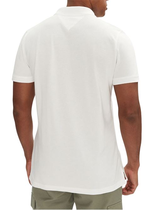 Polo slim fit in cotone Tommy Jeans | DM0DM20676YBL